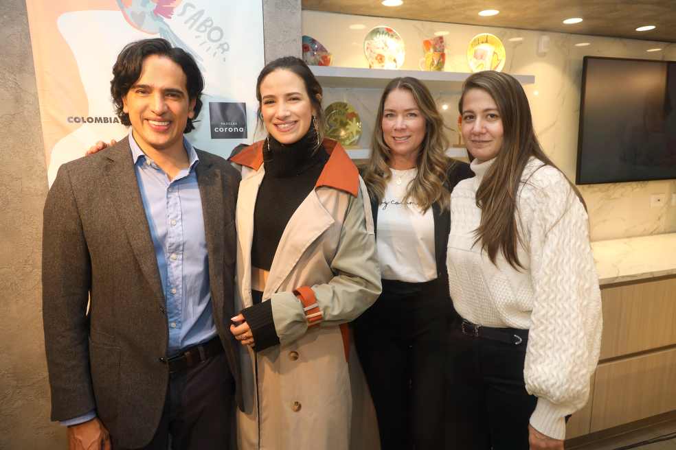 Jorge Iván Ruiz, Viviana Grondona, Marcela Gallo y  Tatiana Chahin