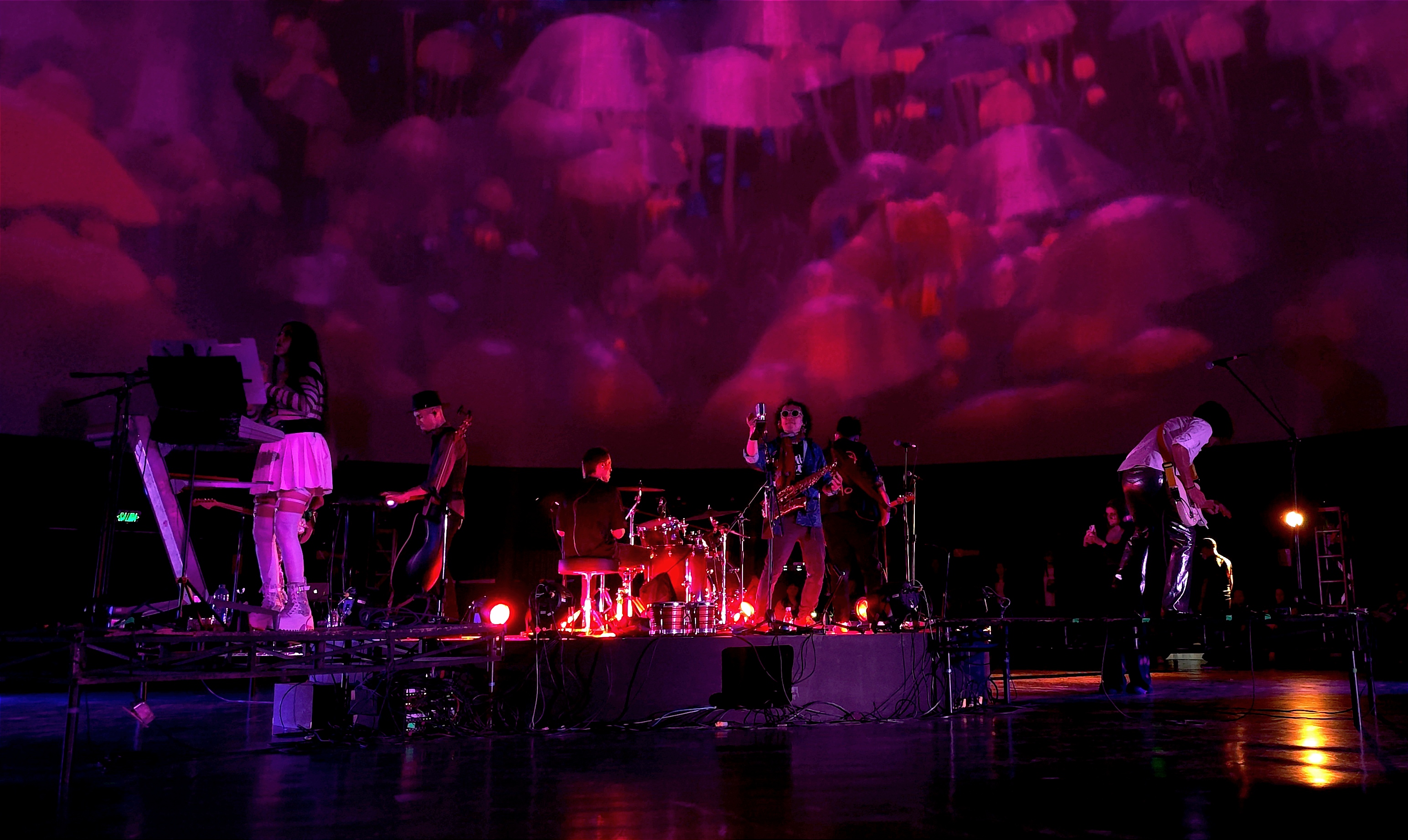 El Planetario Distrital renueva su domo a ritmo de The Rolling Stones