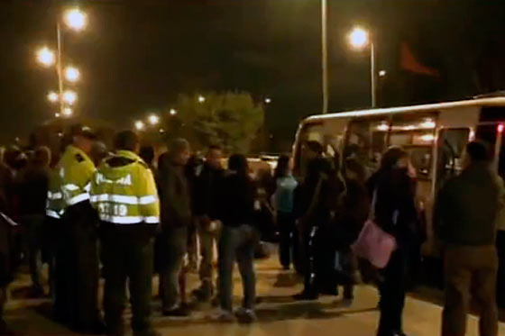 Policía evitó que desplazados invadieran lote de viviendas de interés social