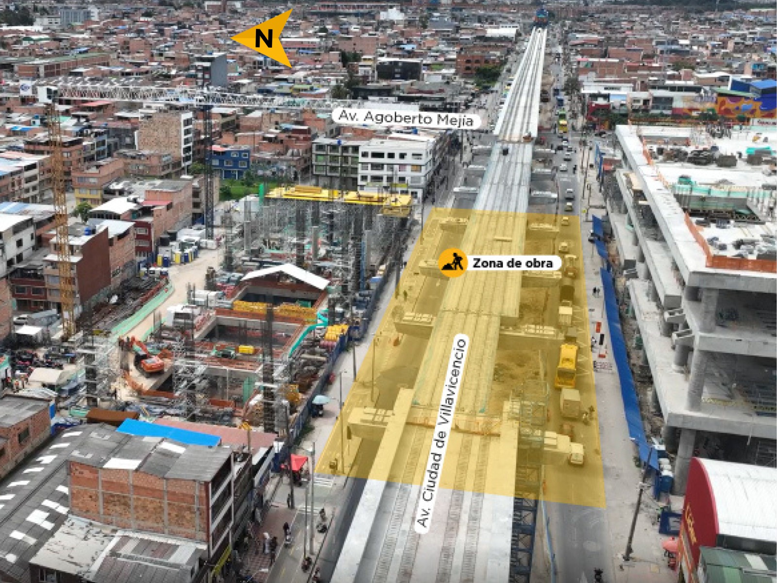Estación 3 del Metro arranca importante proceso de construcción: habrá cierres