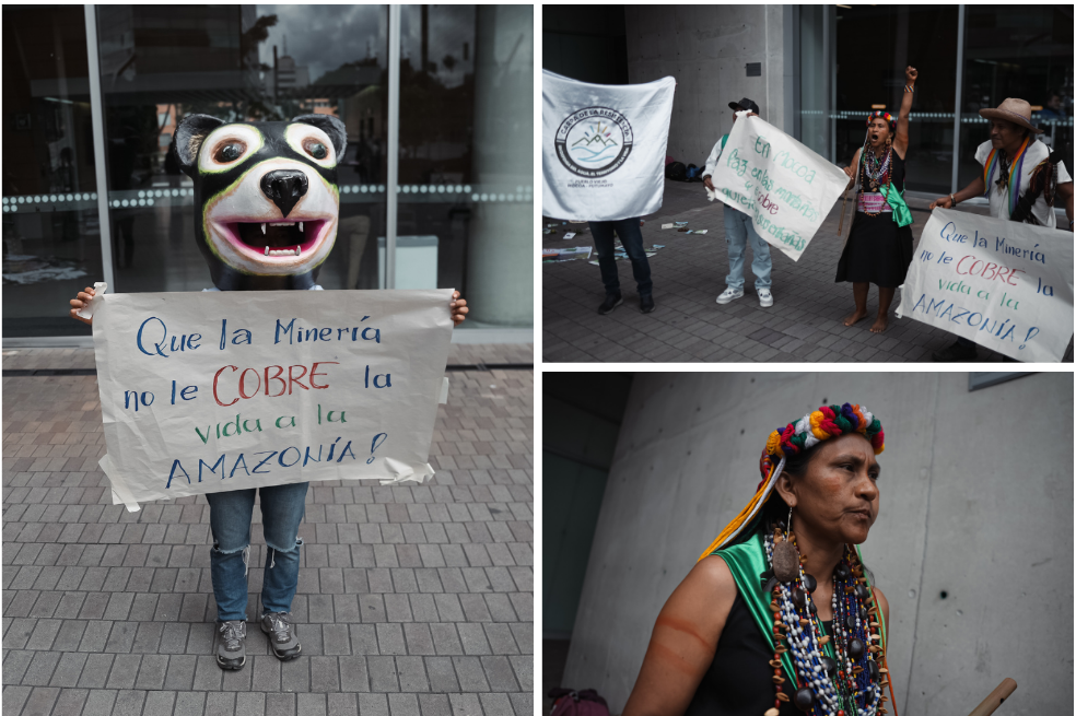 En fotos: comunidades de Putumayo exigieron en Bogotá el retiro de títulos mineros