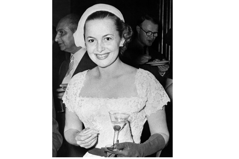 Imagen de archivo de Olivia de Havilland en 1950.
