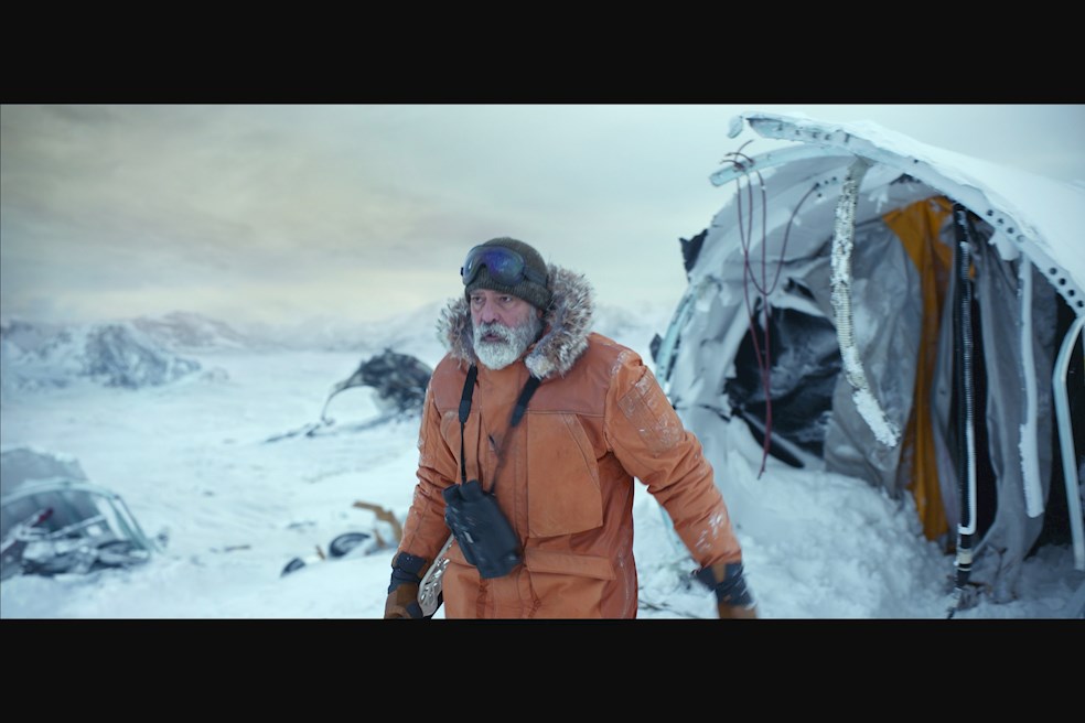 George Clooney presenta el tráiler de su película “Cielo de medianoche”