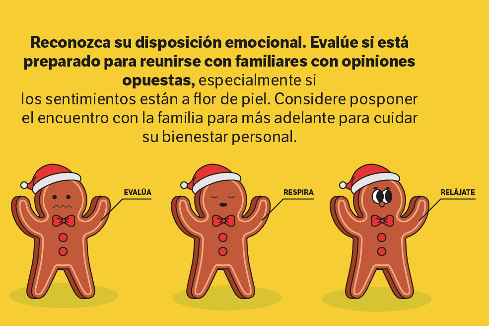 ¿Cómo evitar que hablar de política arruine sus fiestas y Navidad?