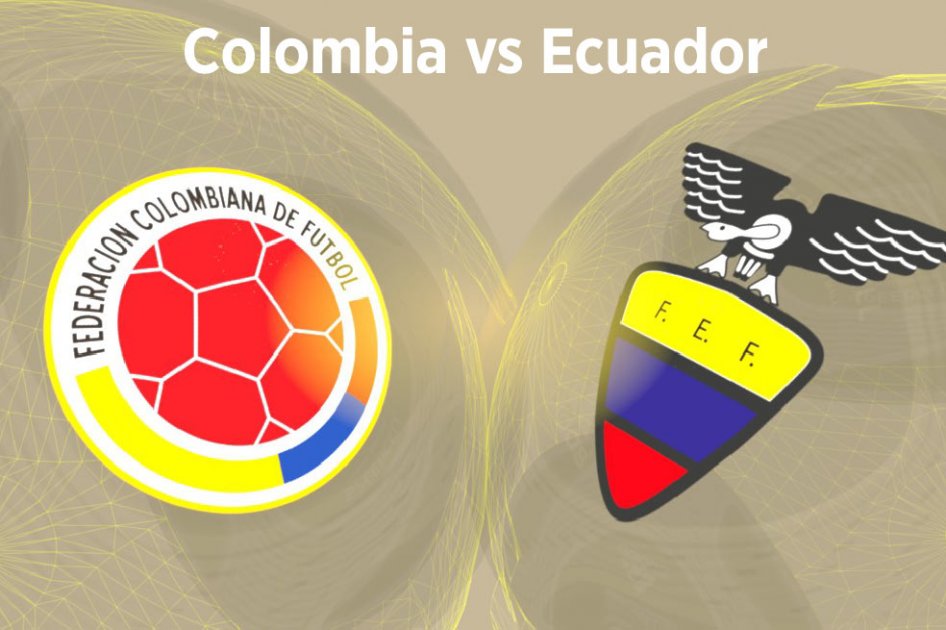 Alineaciones confirmadas de Colombia y Ecuador