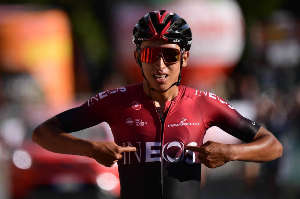 Egan Bernal desafía a Primoz Roglic en el Giro de Lombardía