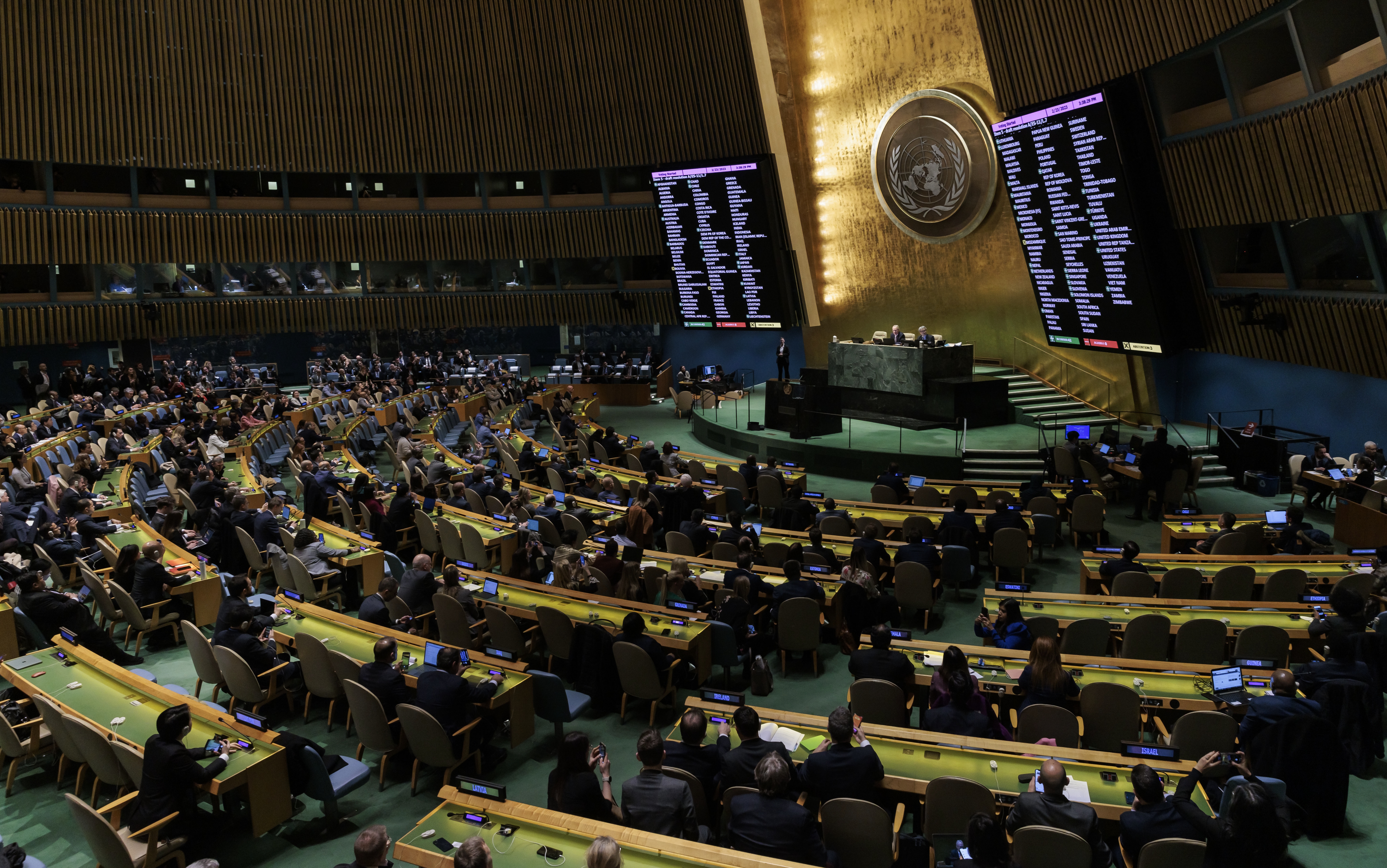 Asamblea General de la ONU exige la retirada inmediata de tropas rusas de Ucrania