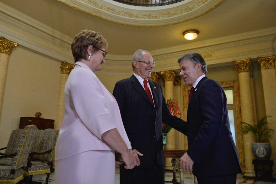 Santos pidió a Kuczynski luchar conjuntamente contra amenazas en la Amazonía