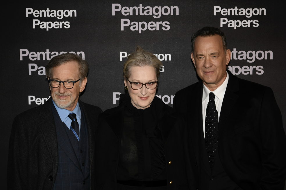 Steven Spielberg y su nuevo trabajo sobre un hito del periodismo estadounidense