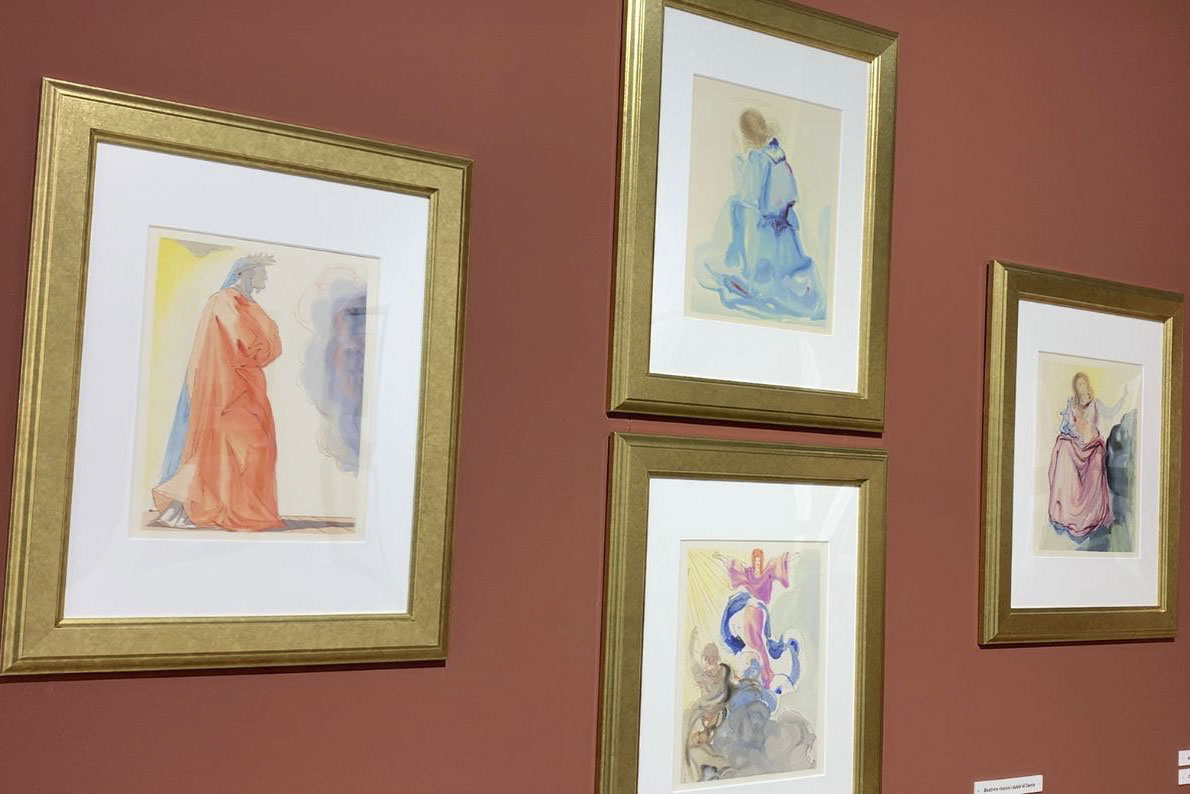 Los desconocidos dibujos de Dalí inspirados en la Divina Comedia se exponen en Roma