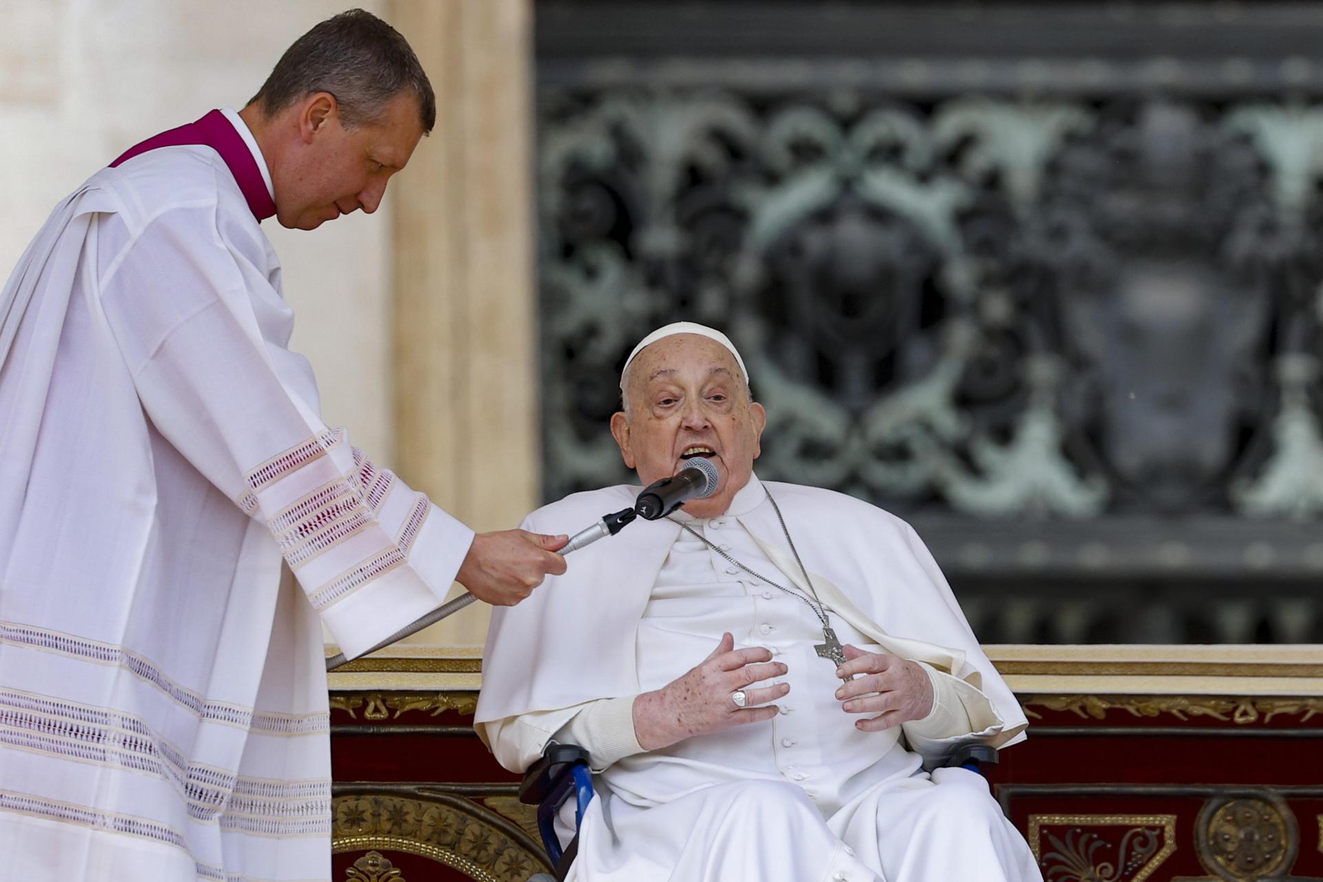 El último mensaje del papa Francisco antes de morir: habló de los migrantes y Gaza