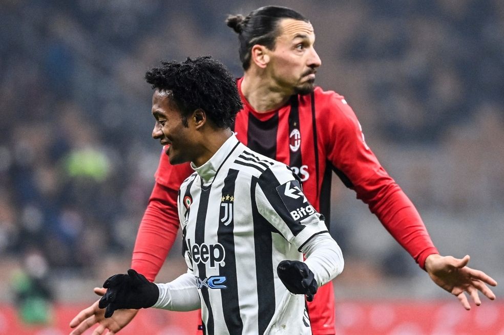 Pálido empate entre Juventus y Milan, con Cuadrado en cancha