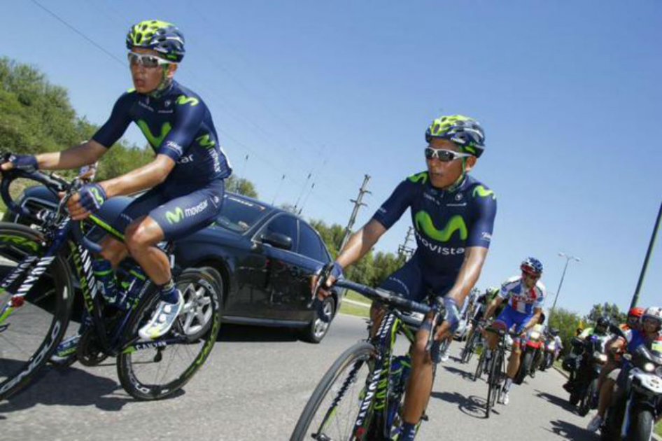 Nairo Quintana liderará el Movistar Team en La Route du Sud. Foto: Prensa Movistar