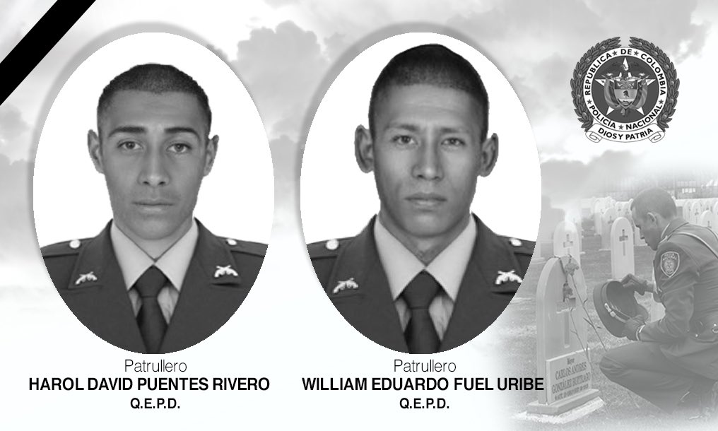 Dos policías fueron asesinados en Riosucio, Chocó