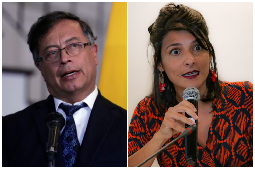 Presidente Petro salió en defensa de ministra de Minas tras incidente en el Congreso
