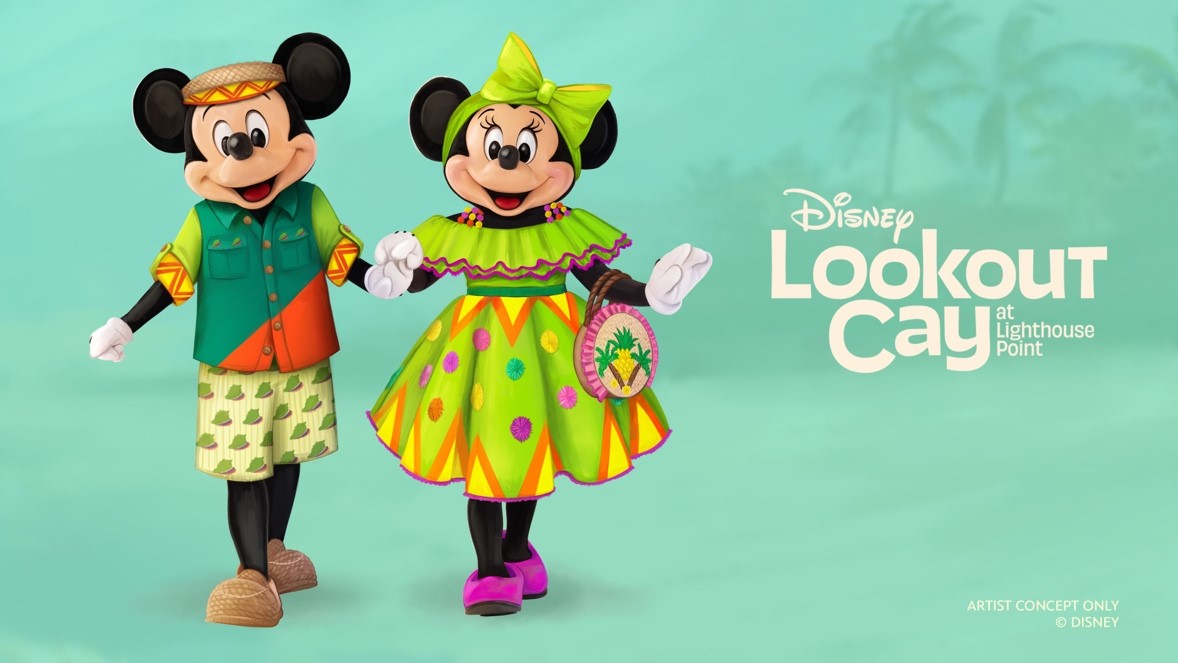 Disney Cruise Line presenta los nuevos looks de Mickey y Minnie Mouse