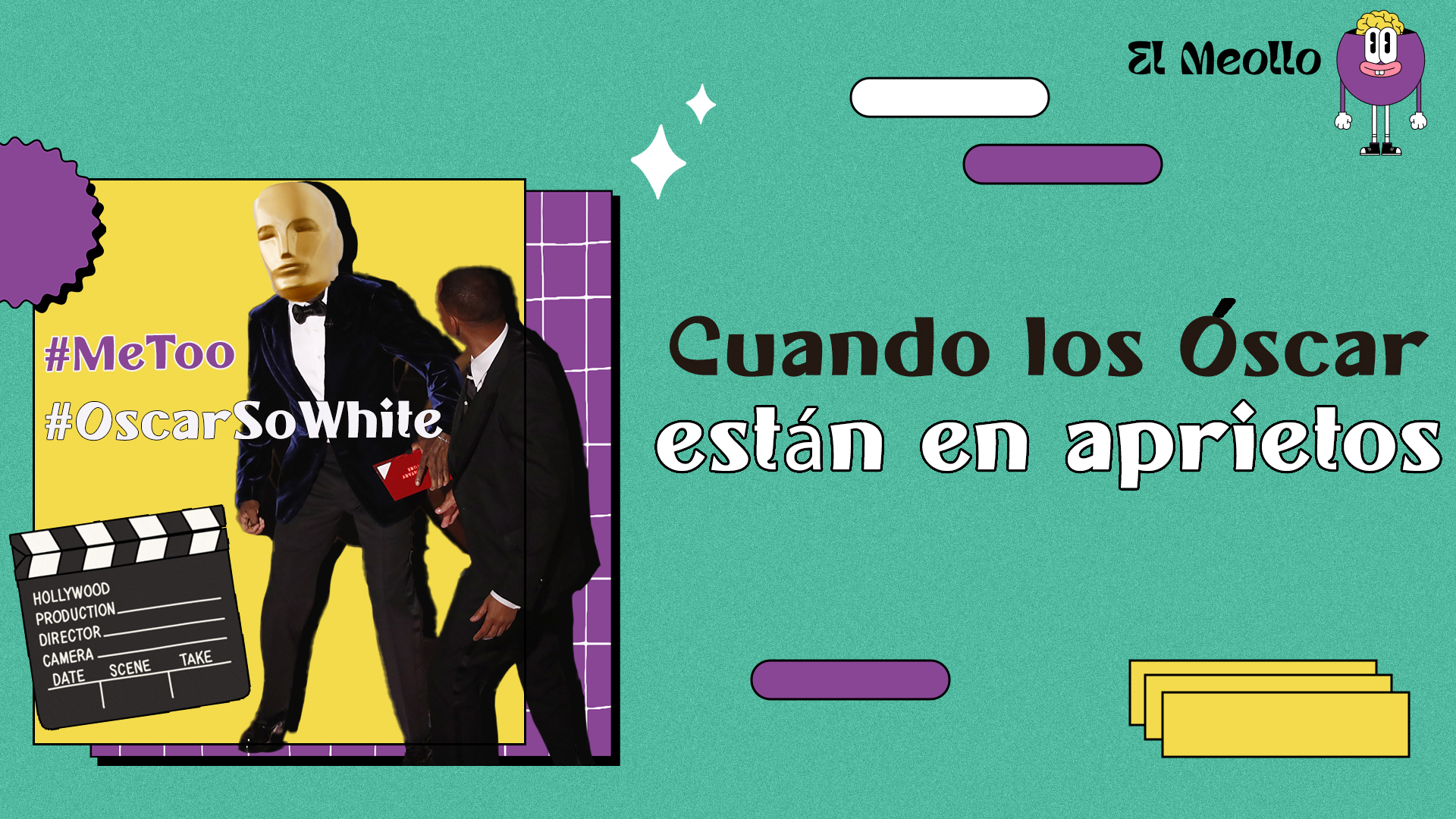 Las bofetadas a los Óscar, del #MeToo al #OscarSoWhite