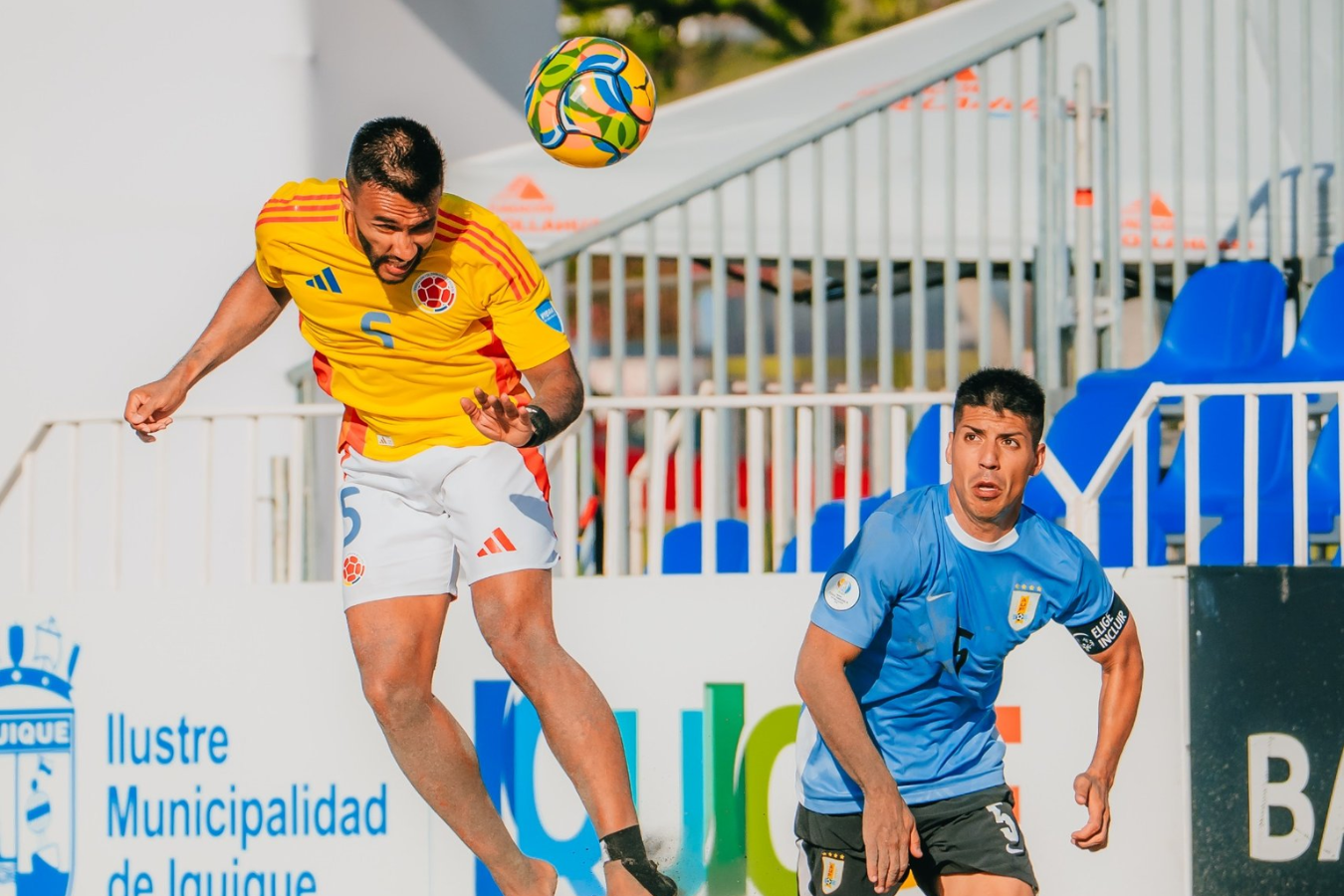 Colombia cayó ante Uruguay en la Copa América de Fútbol Playa 2025
