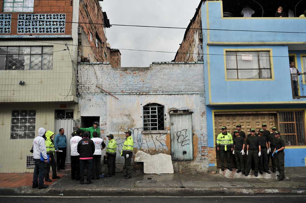 Allanaron la ‘casa del miedo’ en Tunjuelito