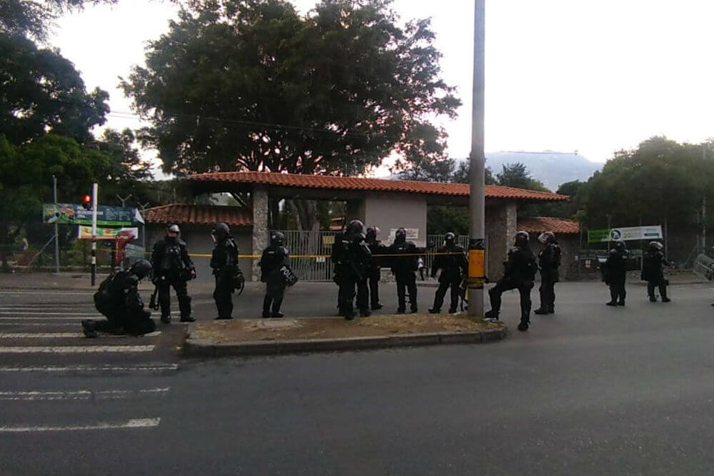 «Ningún estudiante salió lesionado tras la intervención del Esmad»: Daniel Quintero