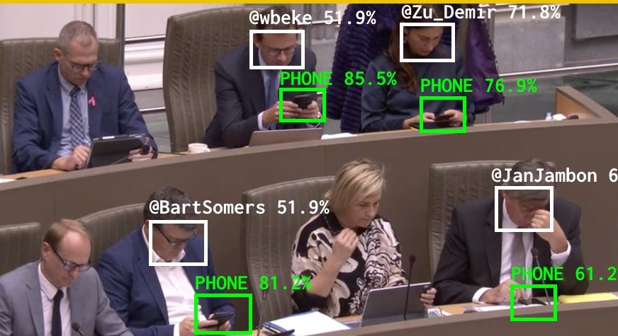 Inteligencia artificial alerta sobre legisladores distraídos en Bélgica