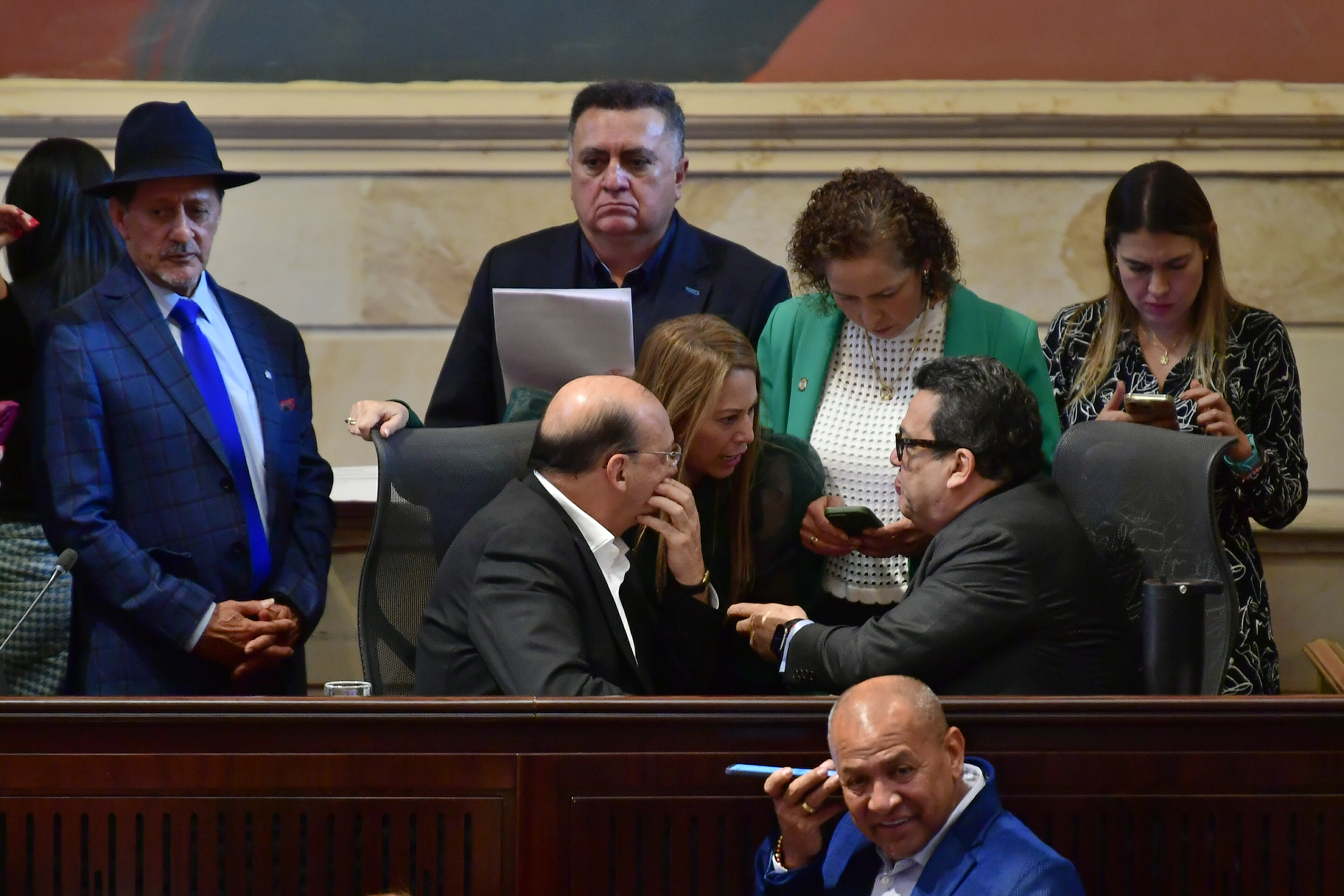 Primer debate del Presupuesto General de la Nación 2026 en las comisiones económicas; estuvieron Germán Ávila, ministro de Hacienda y Natalia Molina, directora del DNP.