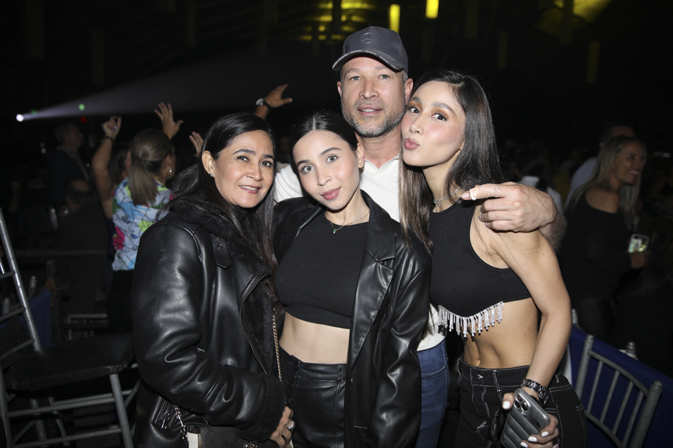 Liliana Machado, Camila Sarria, Roberto Restrepo y Daniela Sarria