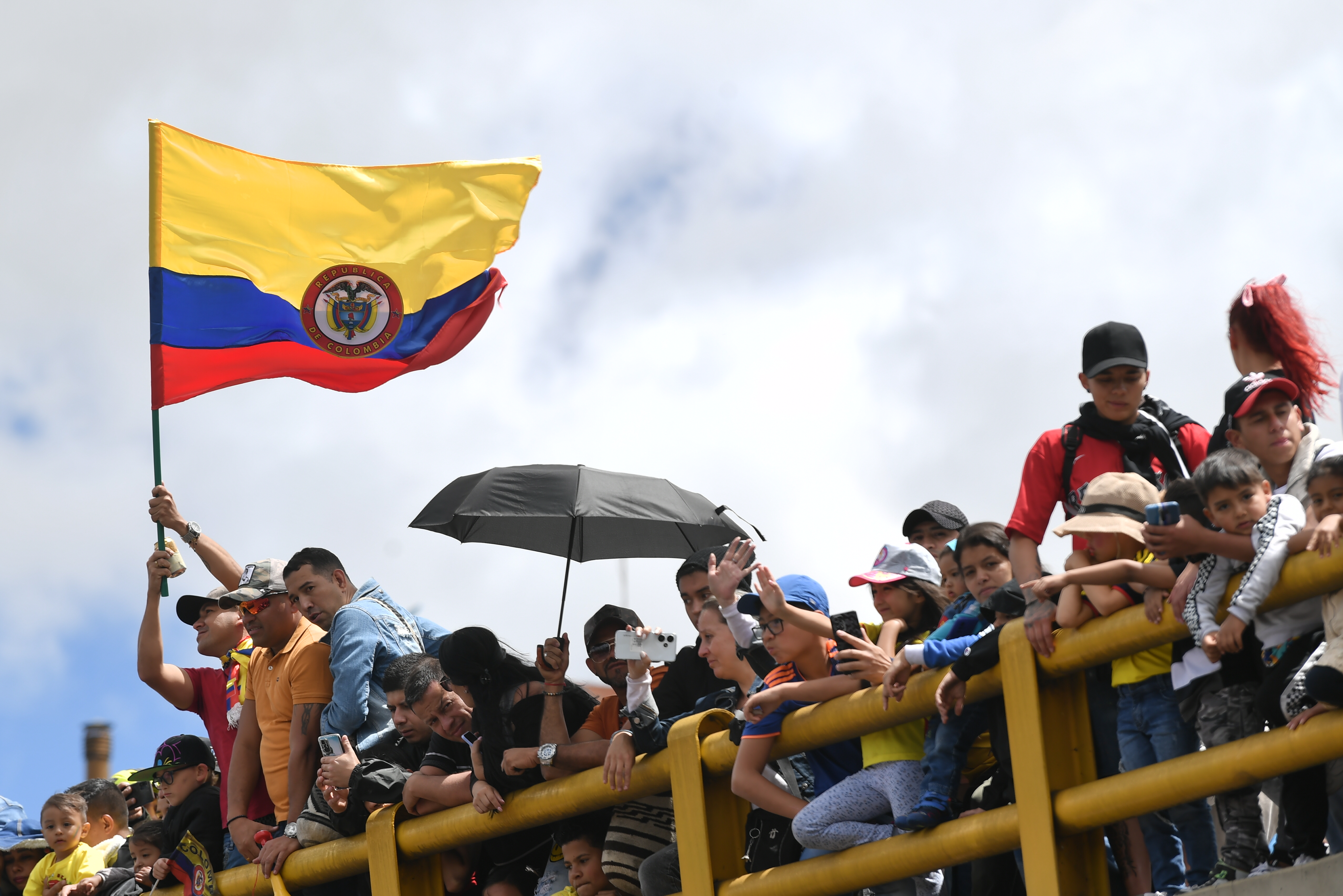 Desfile del 20 de julio, en Bogotá
