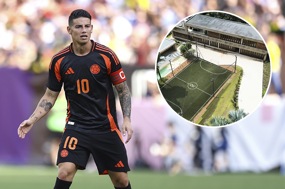 James Rodríguez  puso en venta su millonaria casa y en redes la critican por fea