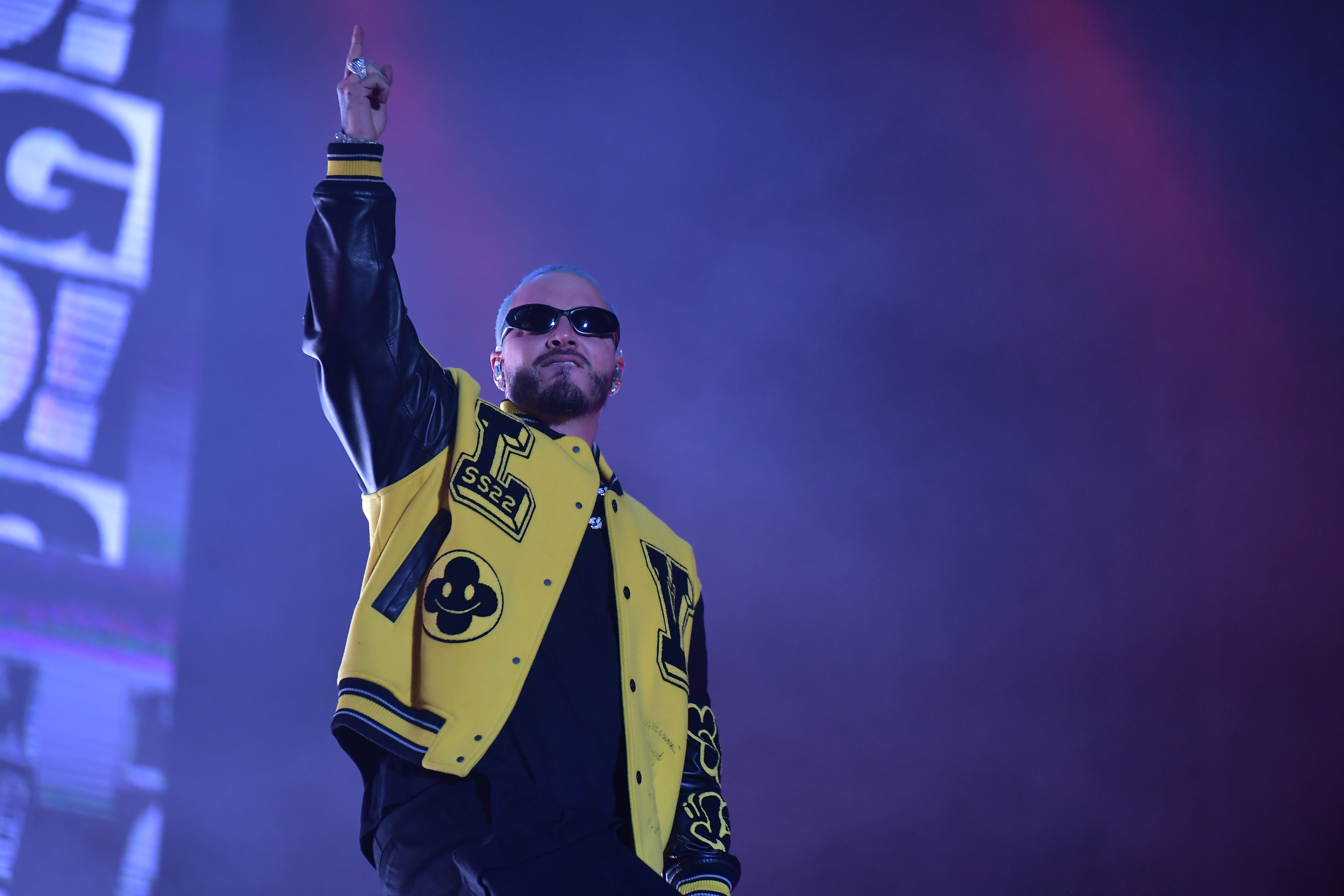 Artista Colombiano durante su presentación en el Festival Estereo Picnic 2022, segundo día
