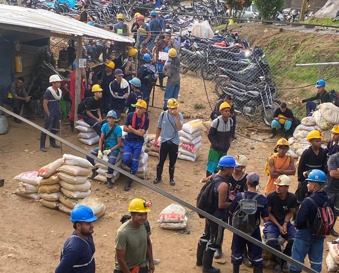 Mineros de Segovia denuncian desalojo de un socavón por tensiones con Aris Mining