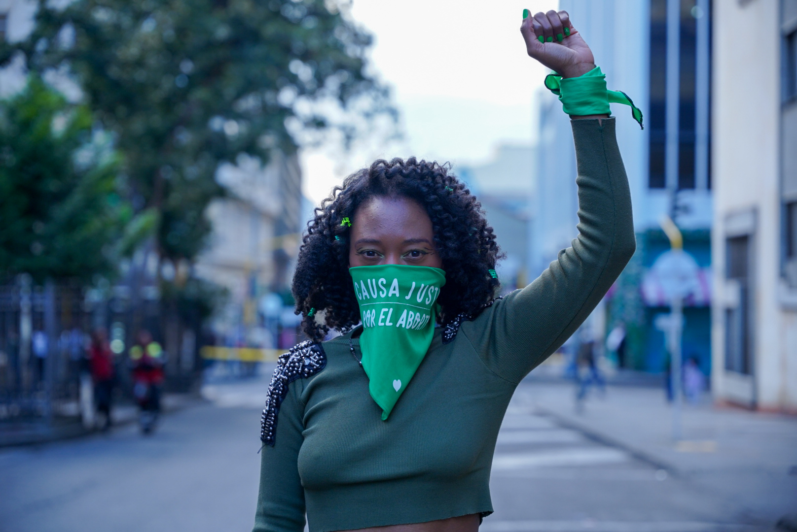 En fotos | Cuatro años del aborto legal en Colombia: así fue la jornada de manifestaciones