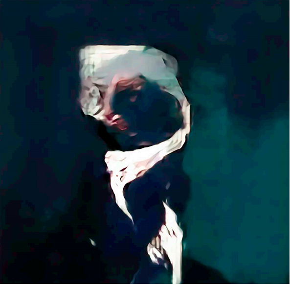 Retrato sin rostro de un científicoArtrendex Inc."Eso no es arte, solo es volver a pintar", dijo Elgammal a The Atlantic sobre las imágenes hechas de esa manera. "Es lo que haría un mal artista”. Por esta razón, Elgammal llama a su enfoque una "red de confrontación creativa", o CAN. En palabras sencillas, mientras los algoritmos de otros proyectos buscan que haya una similitud con el arte ya existente, el de su equipo busca que haya una novedad.