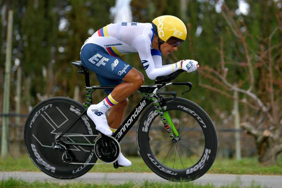 Daniel Martínez, segundo en la CRI de la Vuelta al País Vasco