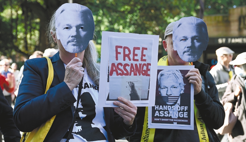 La hora decisiva para la extradición de Julian Assange a Estados Unidos