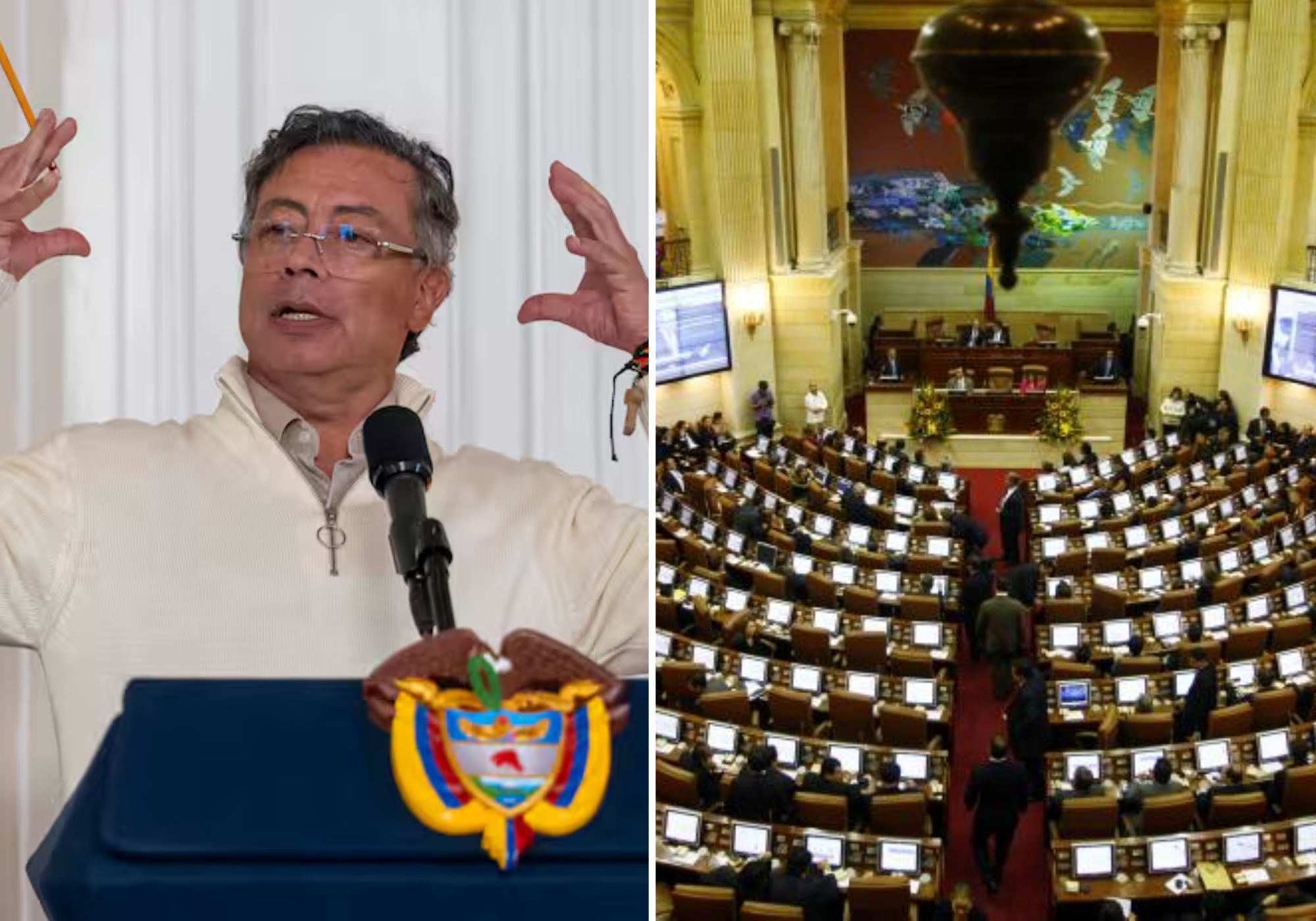Congreso responde a nueva propuesta de reforma tributaria hecha por presidente Petro