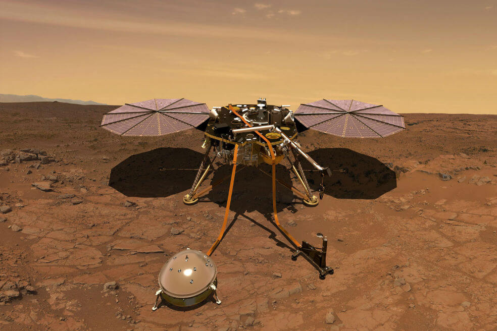 Primeros resultados de InSight: Marte tiene actividad sísmica y un denso campo magnético