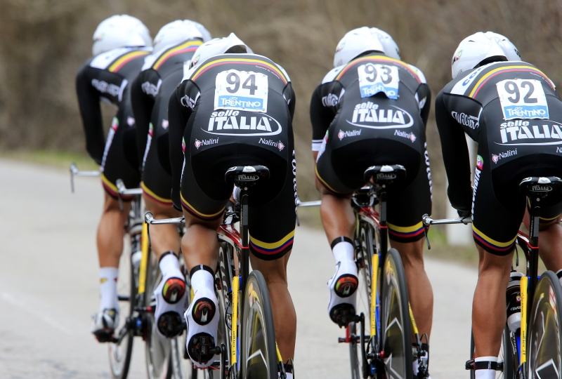 Team Colombia, listo para el Giro de Italia