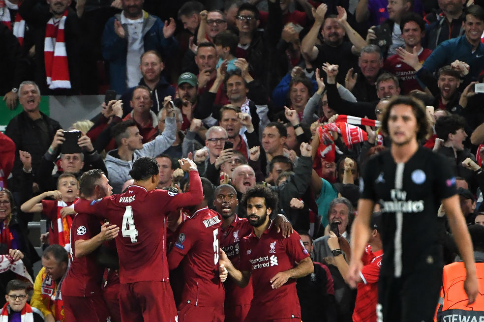 Éxtasis en Anfield: Liverpool venció sobre la hora al PSG