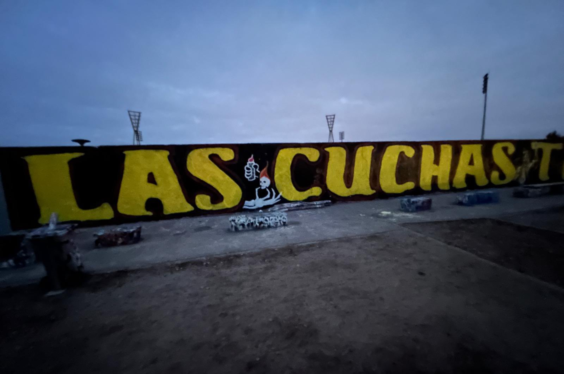 Pintaron mural de “Las cuchas tienen razón” en Berlín