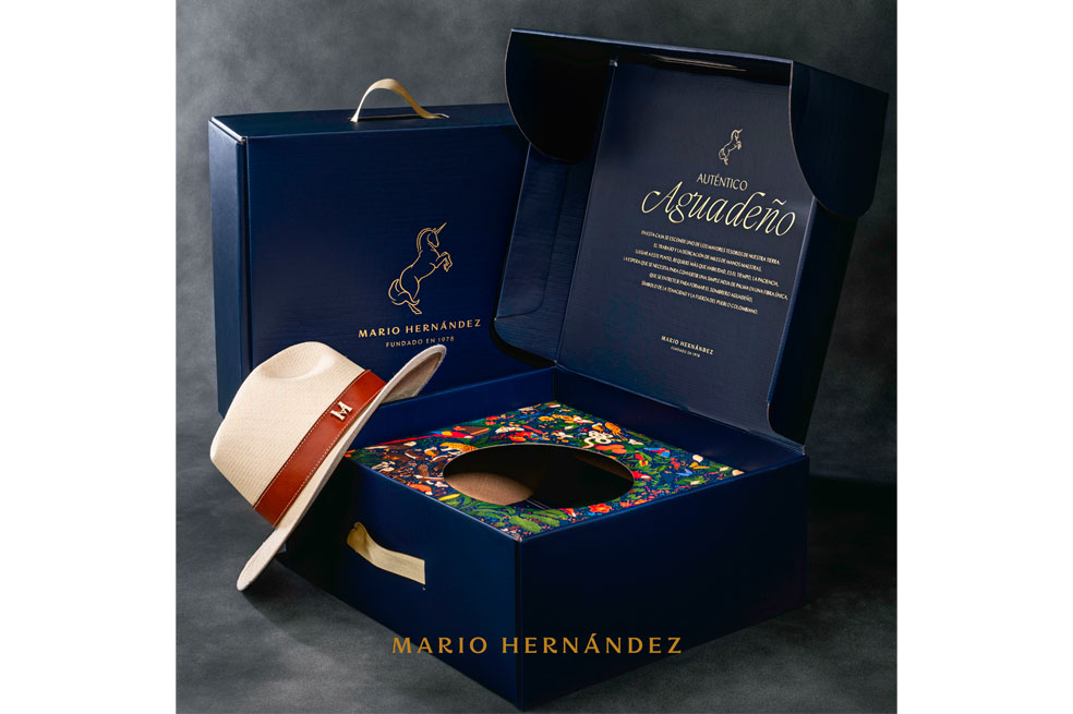 Sombrero aguadeño Mario Hernández, lujo colombiano. Moda Cromos