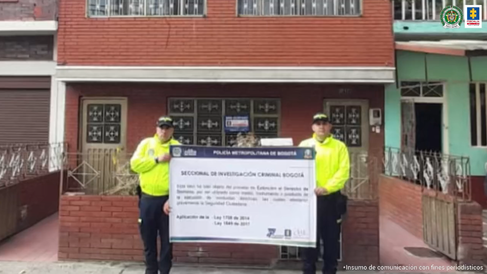 Los bienes que le pertenecían a peligrosos mafiosos y se encontraban en Bogotá