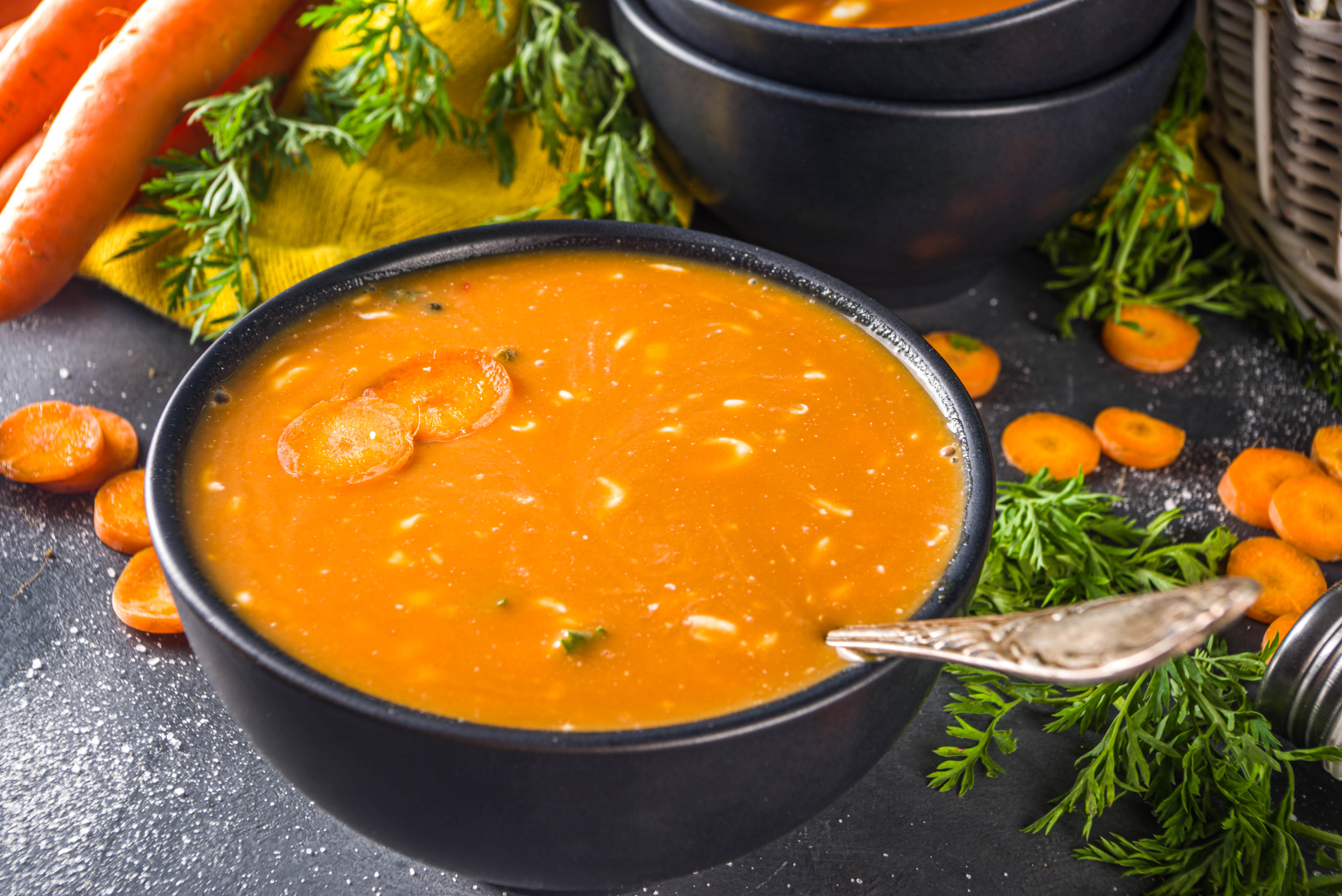 Crema de zanahoria, una receta para saborear al almuerzo