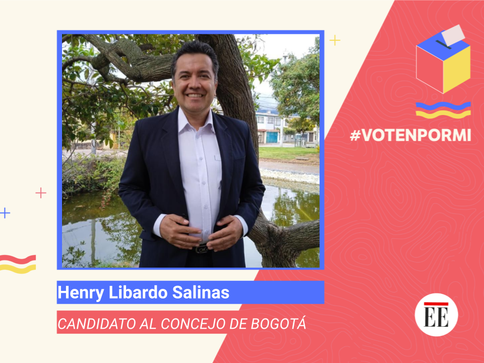 Henry Salinas trabajará para reducir la impunidad en Bogotá #Votenpormí