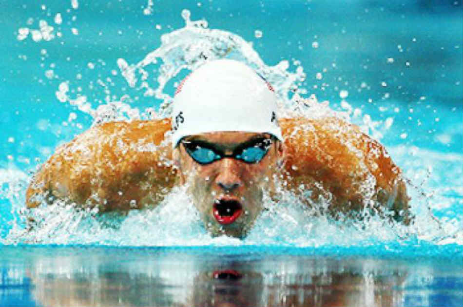 Michael Phelps, uno de los mejores deportistas en la historia de Juegos Olímpicos.