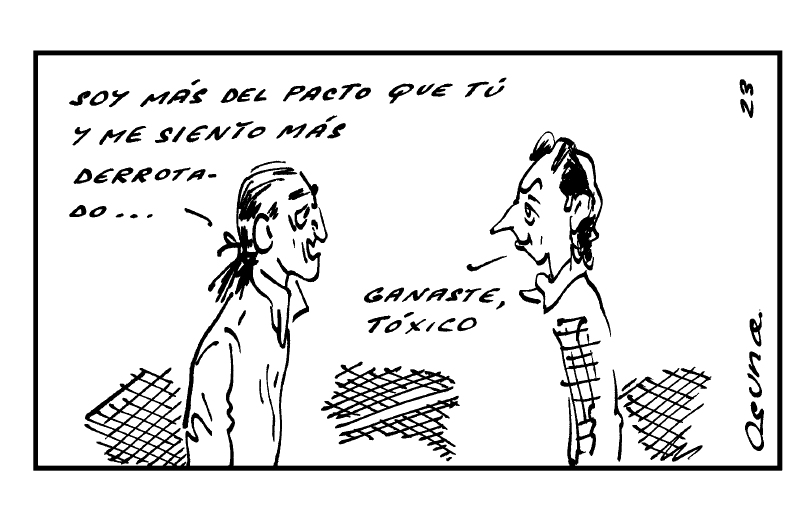 Vueltos trizas