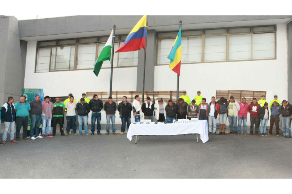 Cae banda en Cundinamarca dedicada a hurto de ganado