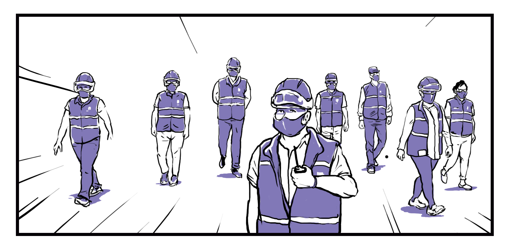 Cómic con audio descriptivo: los guardianes de la reconciliación en Cali