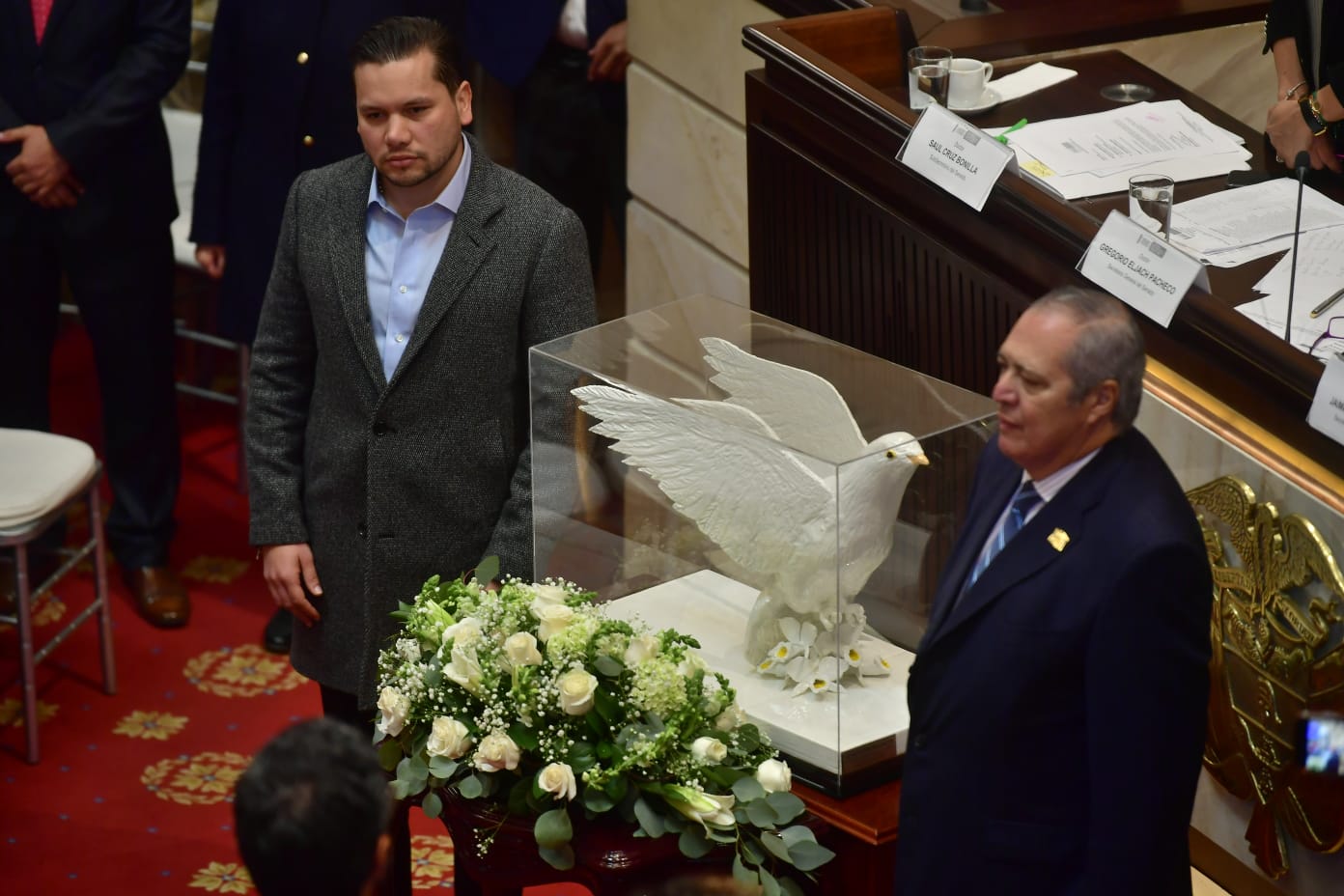 Conmemoración del Día nacional en memoria y solidaridad de las víctimas en el Congreso de la República.