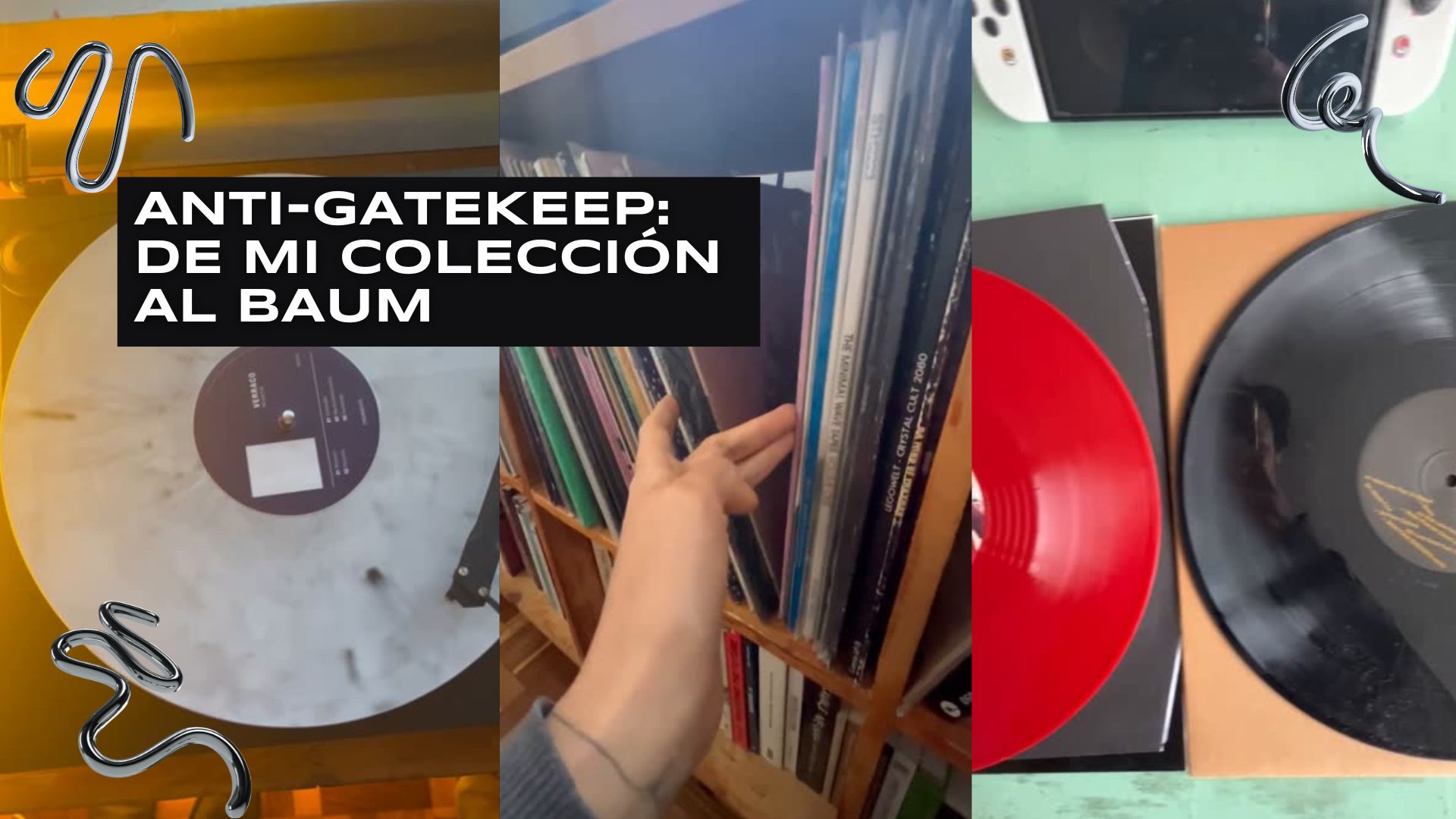 De mi colección al Baum 2025: 3 artistas que voy a escuchar en vivo